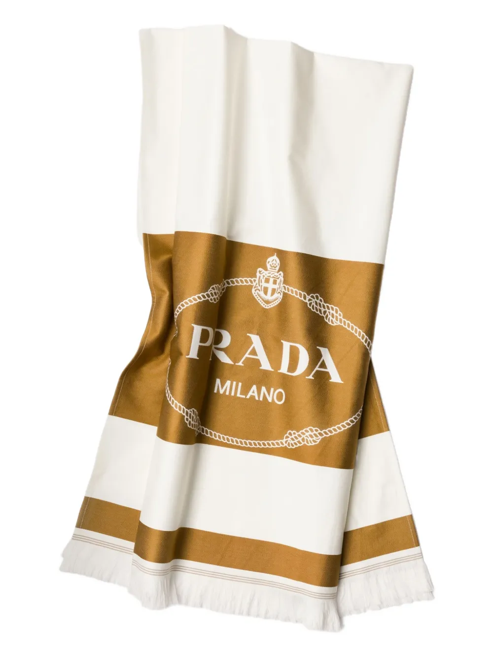 Prada serviette de plage en coton | Accessoires de plage | Image 2