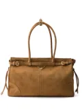 Prada large Bonnie tote bag - Brown