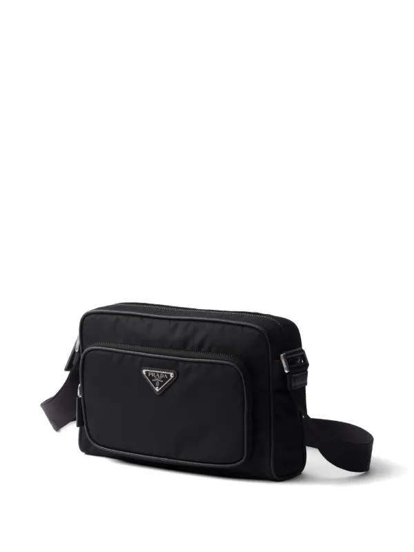 Prada Re-Nylon メッセンジャーバッグ | ブラック | FARFETCH JP