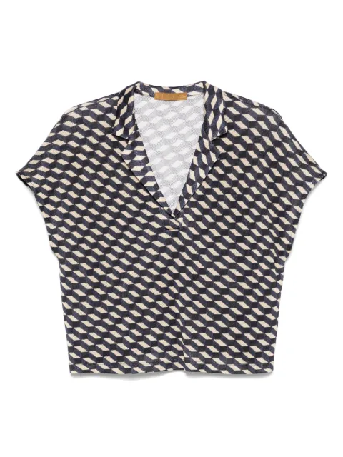 Siyu playera tipo polo manga corta