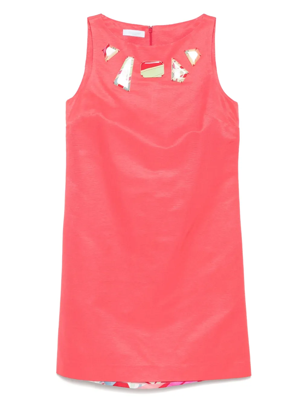 PUCCI Pre-Owned 2000s pattern-plaque mini dress | Pink | Image 1