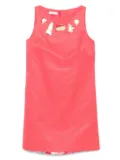 PUCCI Pre-Owned 2000s pattern-plaque mini dress - Pink