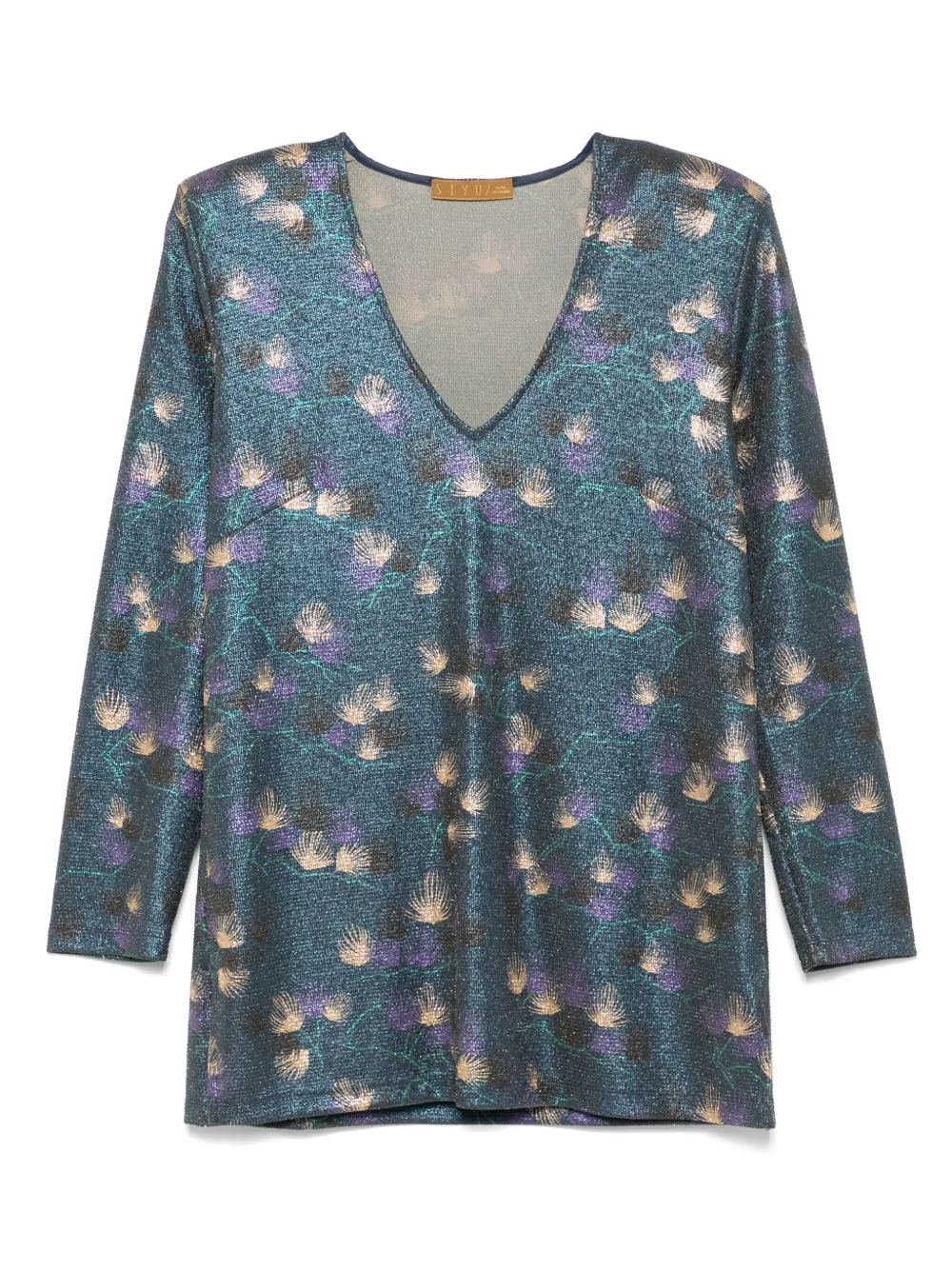 Siyu printed top | Blue | Image 1