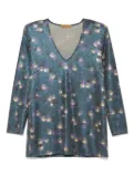 Siyu printed top - Blue