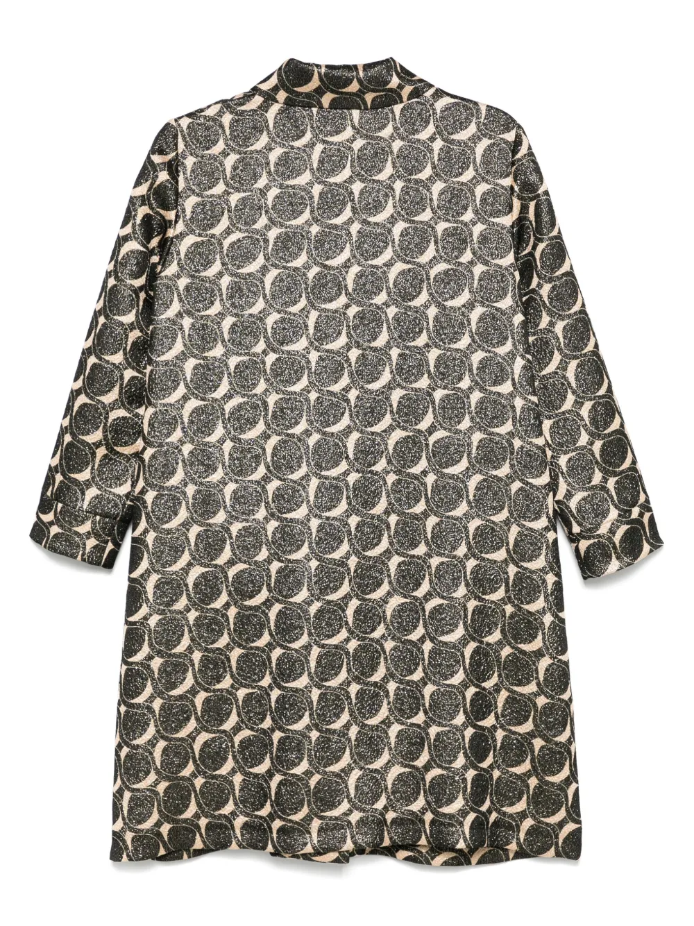 Siyu geometric-print coat | Single Breasted Coats | Image 2