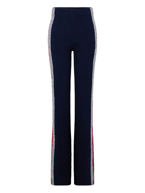 Rabanne Knitted Trousers in Blue