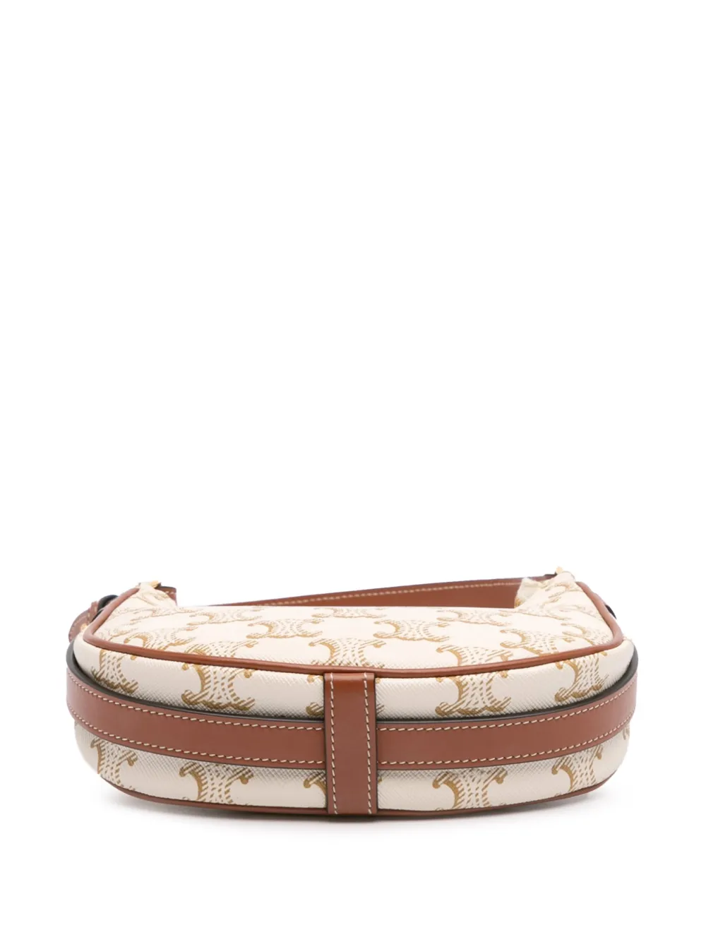 Pre-owned Celine 2022 Triomphe Coated Canvas Ava Shoulder Bag