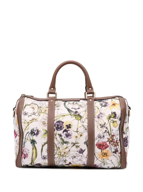 Gucci Pre-Owned 2016-2024 Flora Canvas Joy Boston Bag satchel