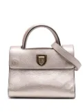 Christian Dior Pre-Owned 2017 Mini Grained Calfskin Diorever satchel - Silver