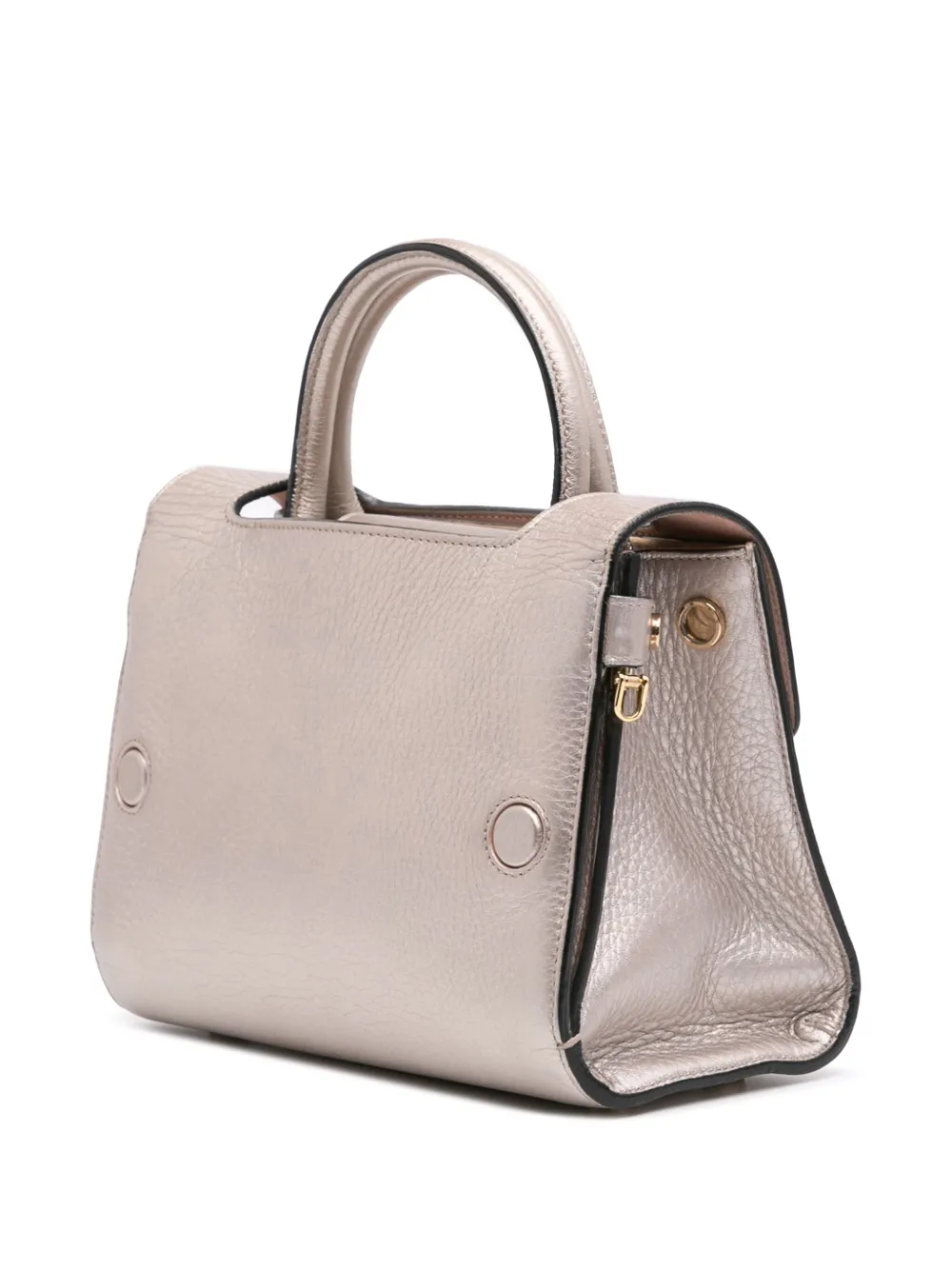 Pre-owned Dior 2017 Mini Grained Calfskin Ever Satchel