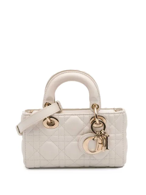 Christian Dior Pre-Owned شنطة 'كاناج ليدي D جوي' جلد صغيرة بحمالة كتف 2022