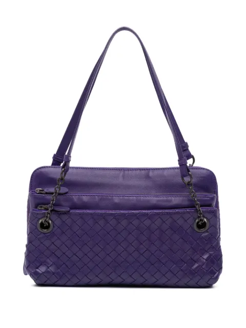 Bottega Veneta Pre-Owned 2012-2024 Nappa Intrecciato Triple Zip shoulder bag
