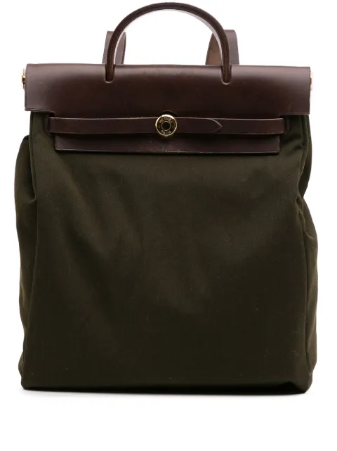 Hermès Pre-Owned 2003 Toile Herbag GM backpack