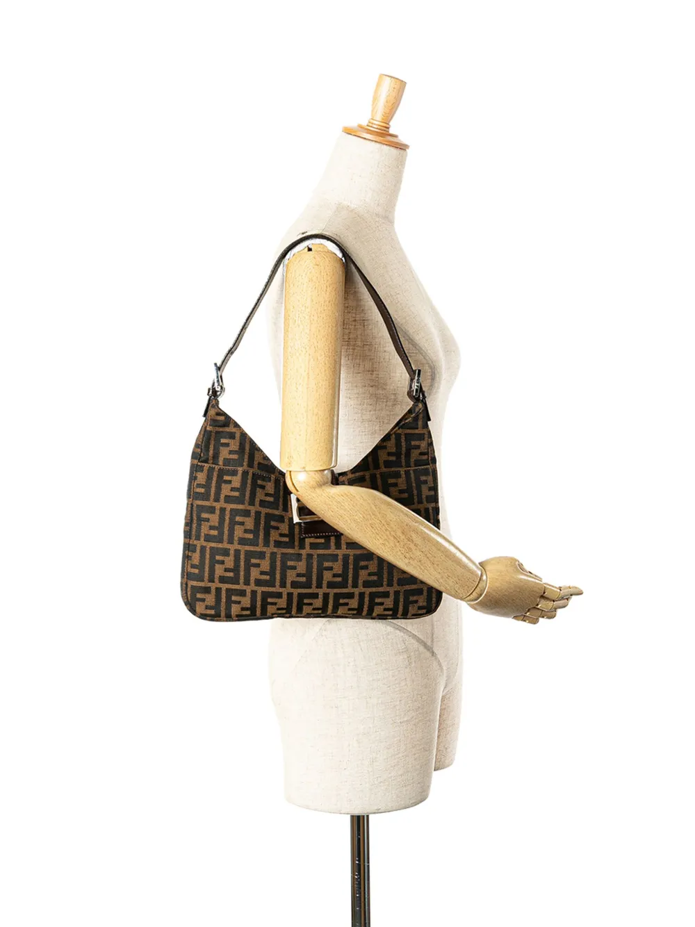 Fendi Pre-Owned 2000-2010 Zucca Canvas shoulder bag | Pre-Owned | Image 2
