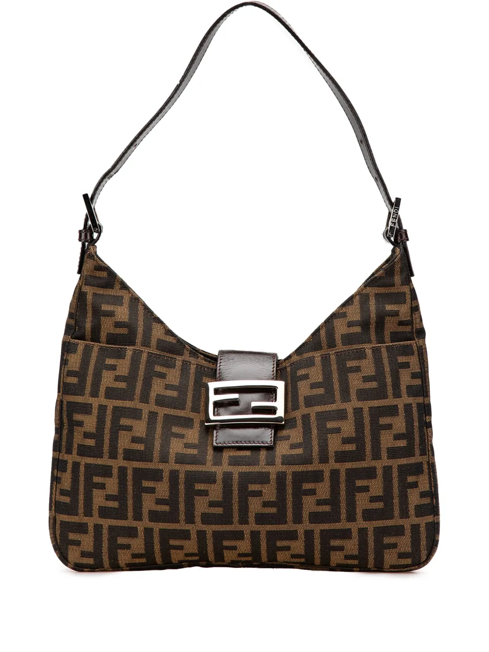 Fendi Pre-Owned 2000-2010 Zucca Canvas shoulder bag | Brown | Image 1