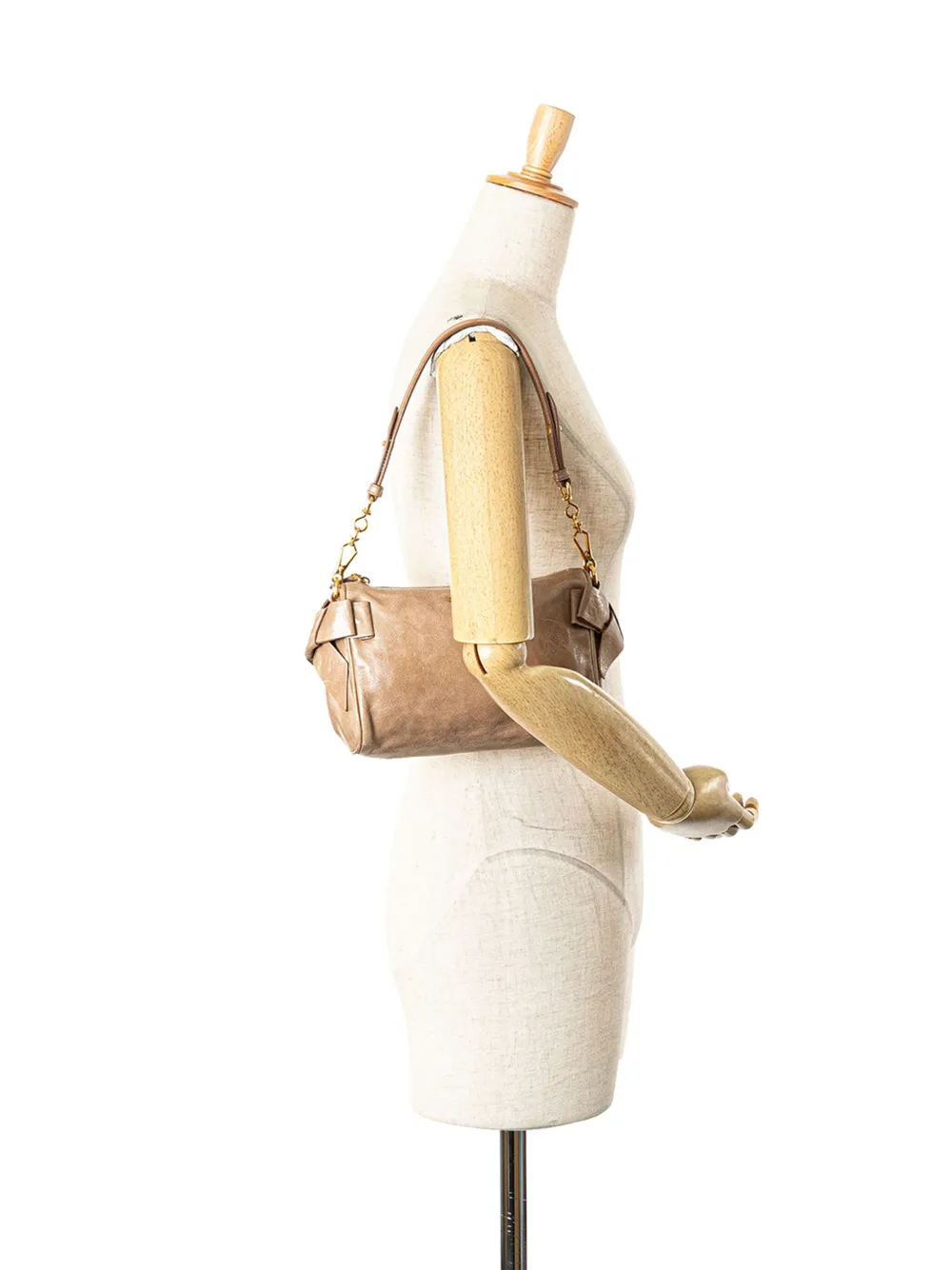 Miu Miu Pre-Owned 2010-2024 Leather Bow shoulder bag | Pre-Owned | Image 2