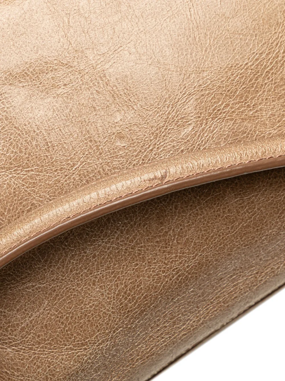 Miu Miu Pre-Owned 2010-2024 Leather Bow Shoulder Bag | Brown