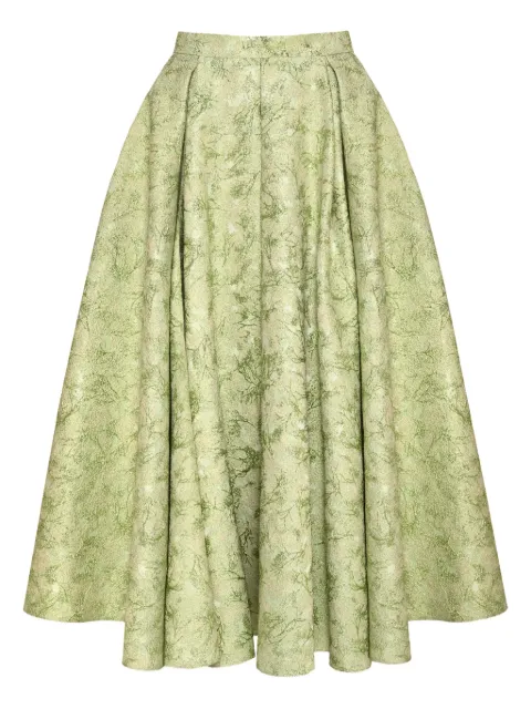 ANOUKI pleated maxi skirt