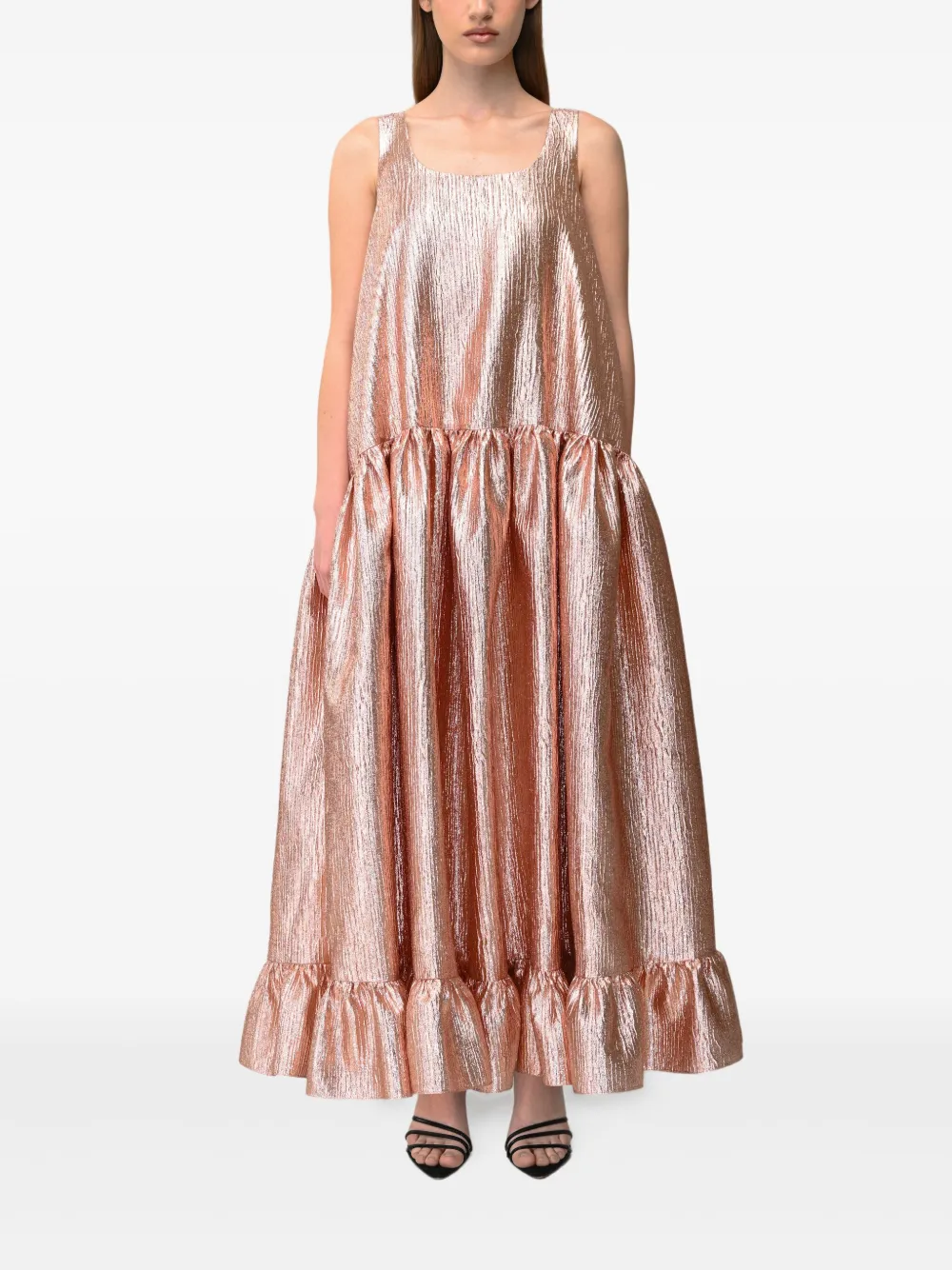 ANOUKI Flared jurk - Roze