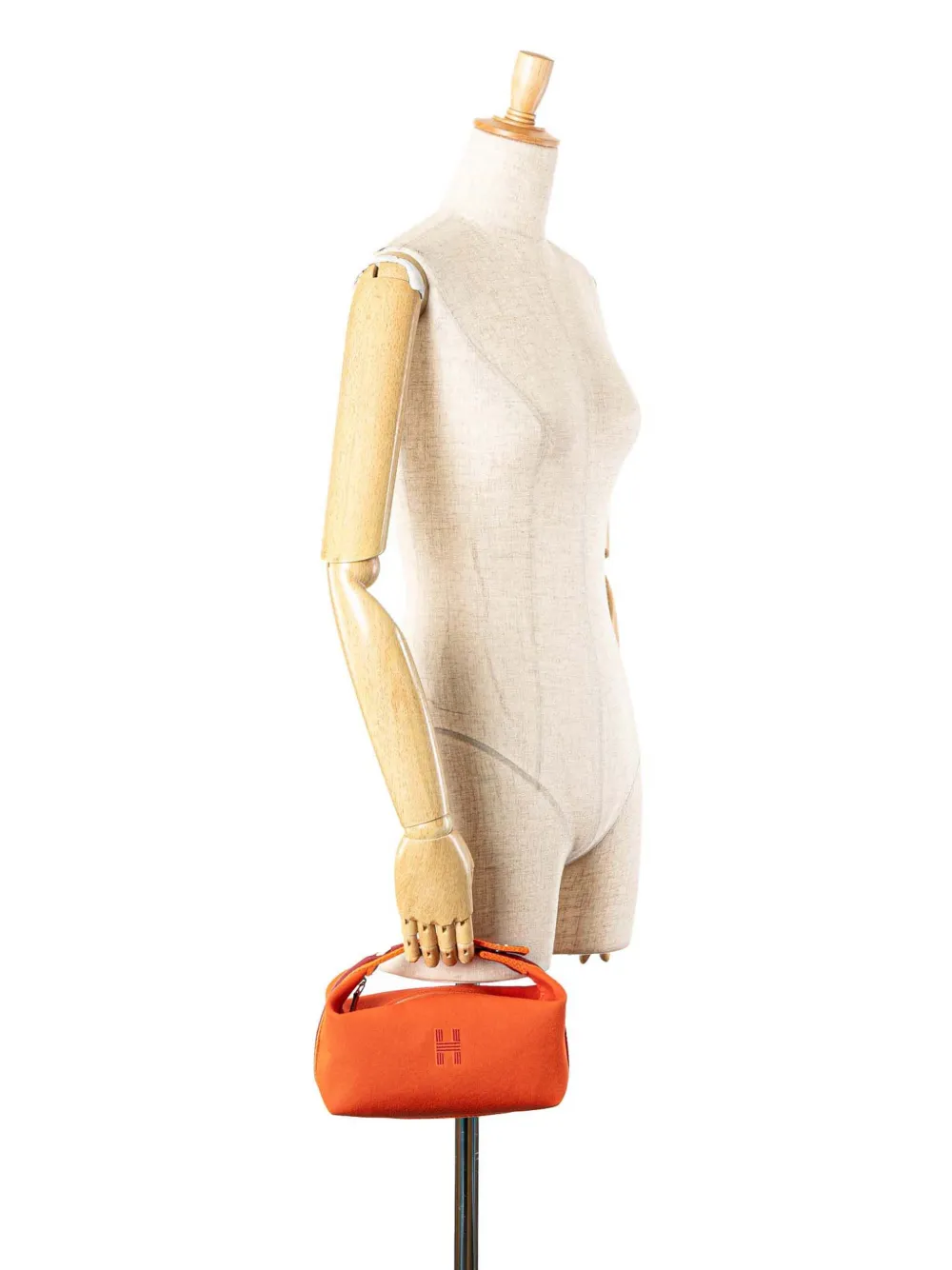 Hermès Pre-Owned 2012-2024 Small Toile Bride A Brac vanity bag | Pre-Owned | Image 2