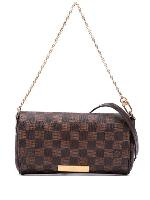 Louis Vuitton Pre-Owned 2015 Damier Ebene Favorite PM satchel