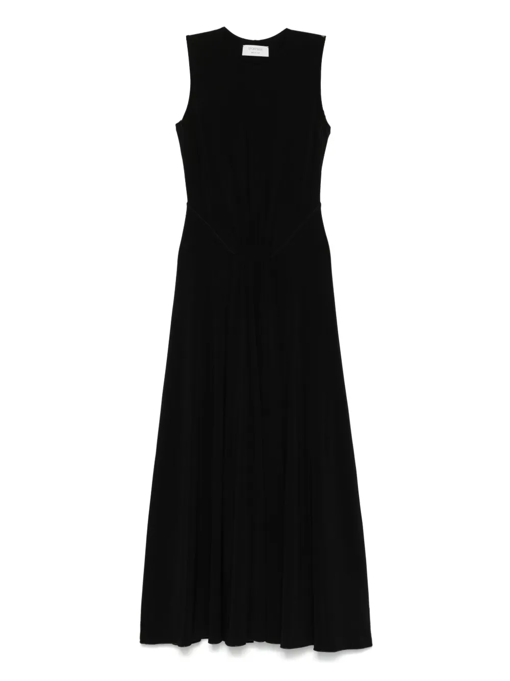 Sportmax Attore jersey jurk Zwart