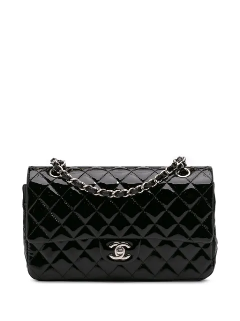 CHANEL Pre-Owned 2014-2015 Medium Classic Patent Double Flap shoulder bag