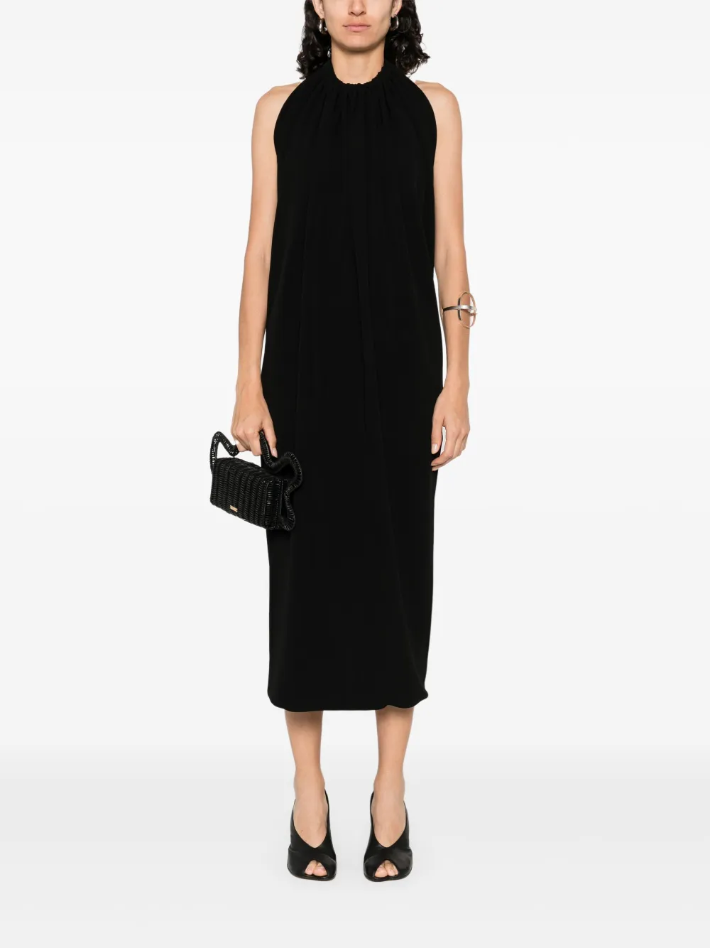 Sportmax Alceste midi-jurk - Zwart