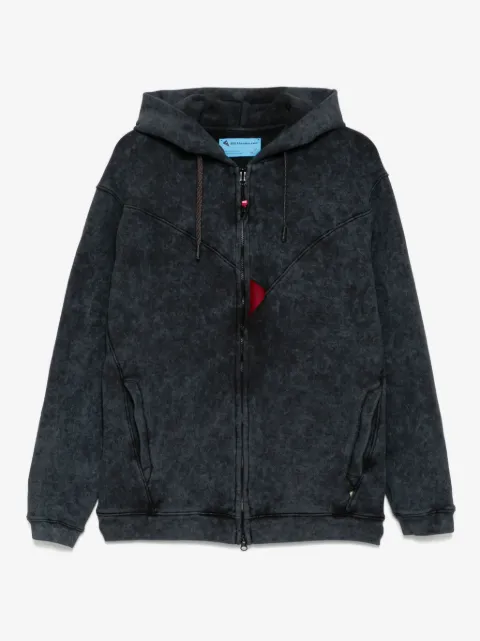 Stain Shade zip-up sweatshirt 
