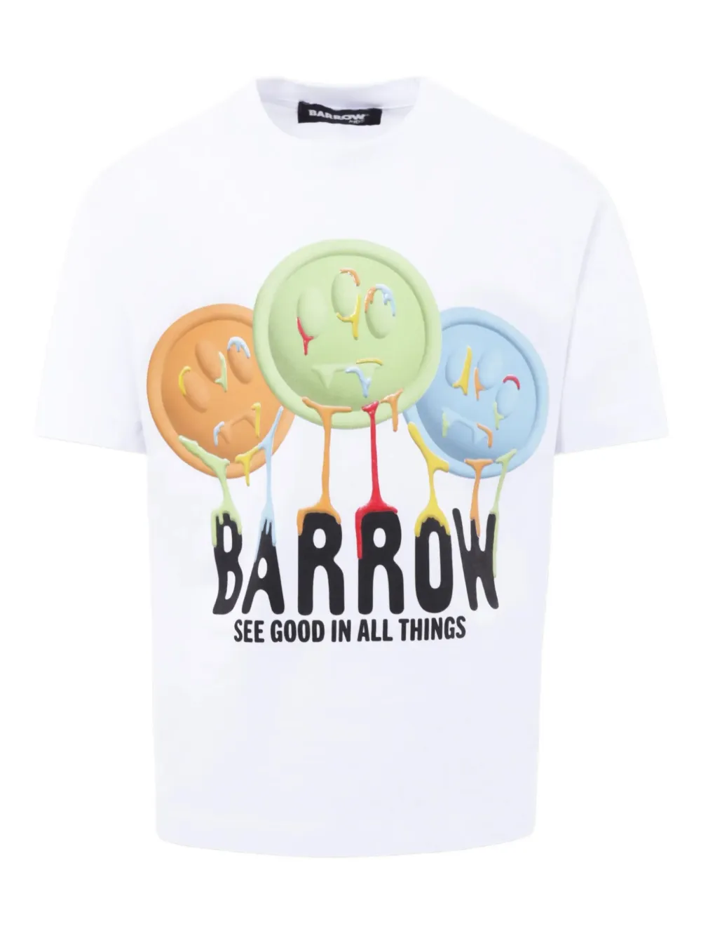 Barrow kids Katoenen T-shirt Wit