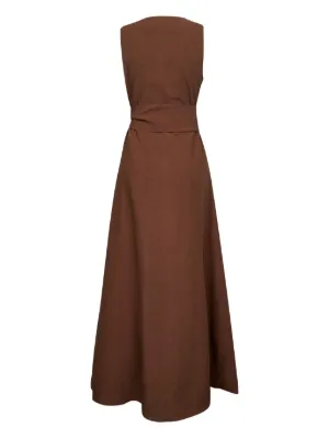 オールインワン・サロペット Blanca Vita Lightweight Muslin Midi Dress With Wrap-Around Blanca Vita Lightweight Muslin Dress With Wrap-Around Belt