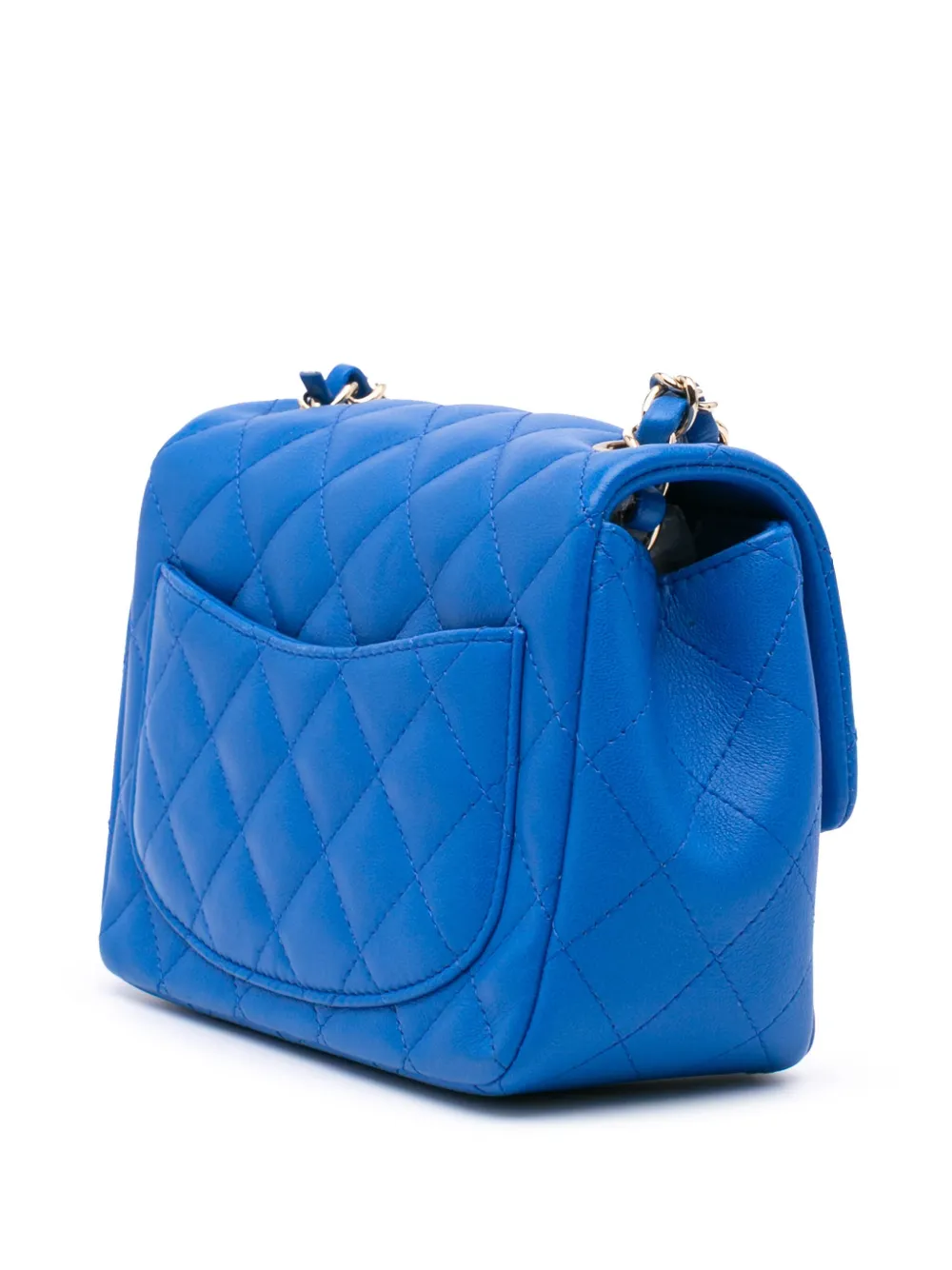 CHANEL Pre-Owned 2015-2016 Mini Square Classic Lambskin Single Flap crossbody bag | Pre-Owned | Image 2