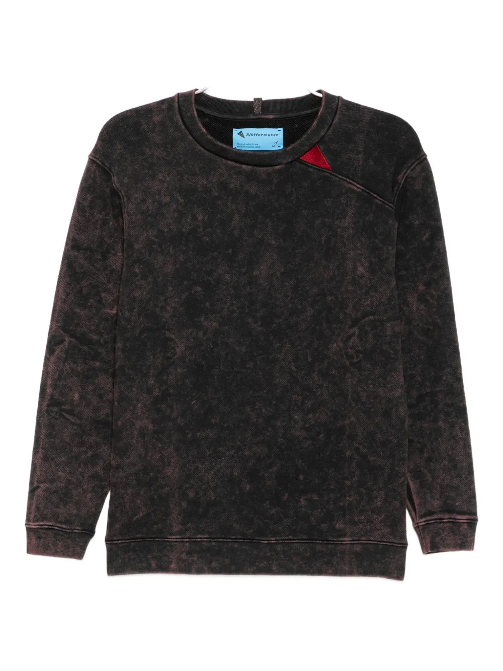 Stain Shade tie-dye sweatshirt - Grigio