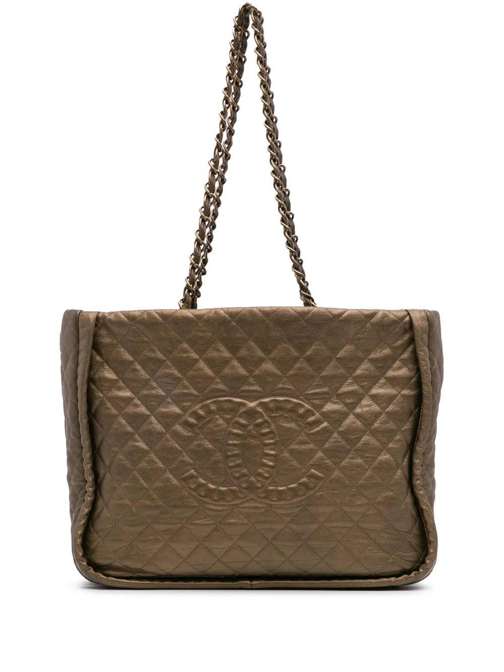 CHANEL Pre-Owned 2011 ココマーク イスタンブール ハンドバッグ - ブラウン CHANEL Pre-Owned 2011 ココマーク イスタンブール ハンドバッグ - ブラウン