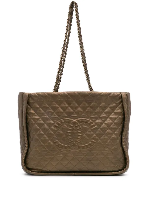 CHANEL Pre-Owned sac cabas Istanbul matelassé (2011)