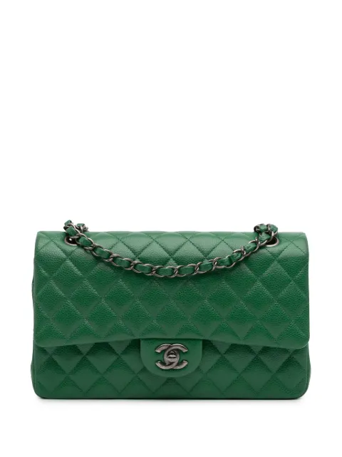 CHANEL Pre-Owned 2015-2016 Medium Classic Caviar Double Flap shoulder bag