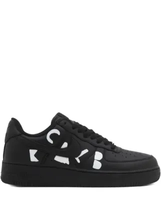 COMME des GARCONS スニーカー ブラック Comme Des Garçons x Nike Air Force 1 Low スニーカー | ブラック