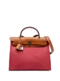 Hermès Pre-Owned 2015 Toile Herbag Zip 31 satchel - Pink