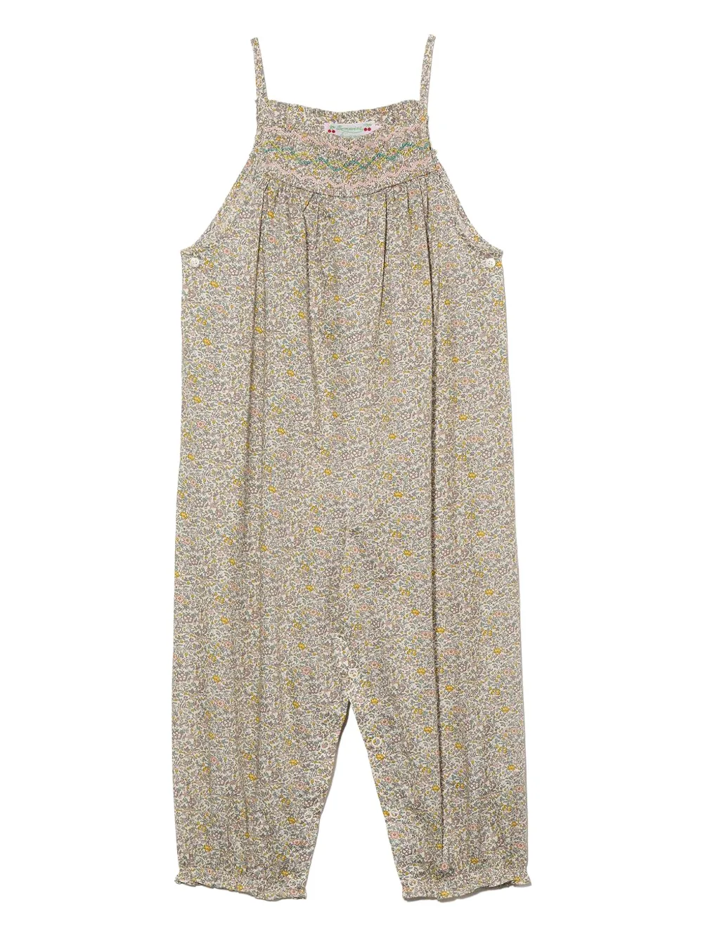 Bonpoint cotton jumpsuit | Neutrals | Image 1