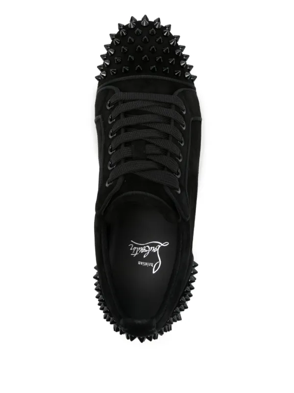 Christian Louboutin stud-embellished Sneakers | Black | FARFETCH