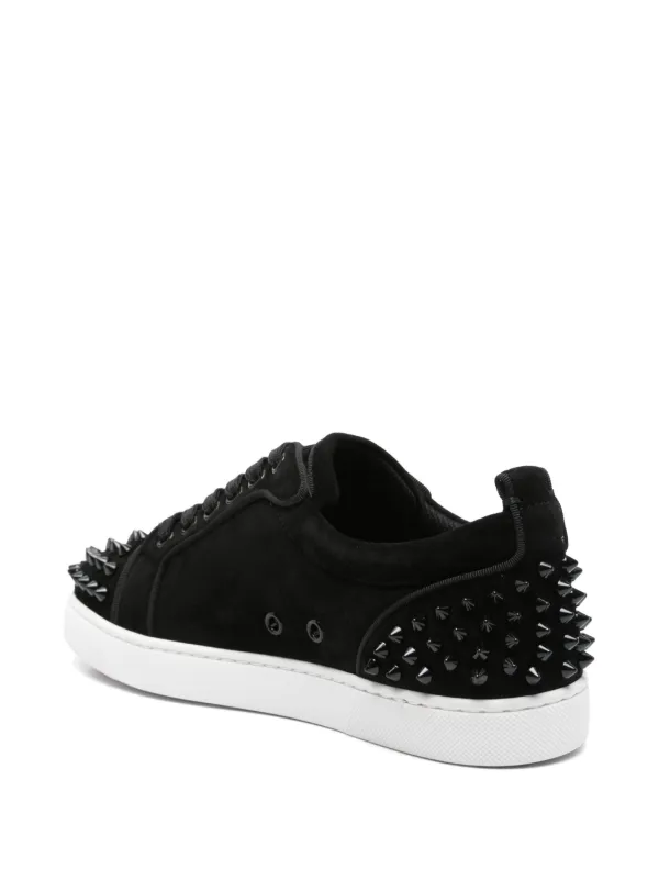 Christian Louboutin デッキシューズ　スタッズ Christian Louboutin stud-embellished Sneakers | Black | FARFETCH