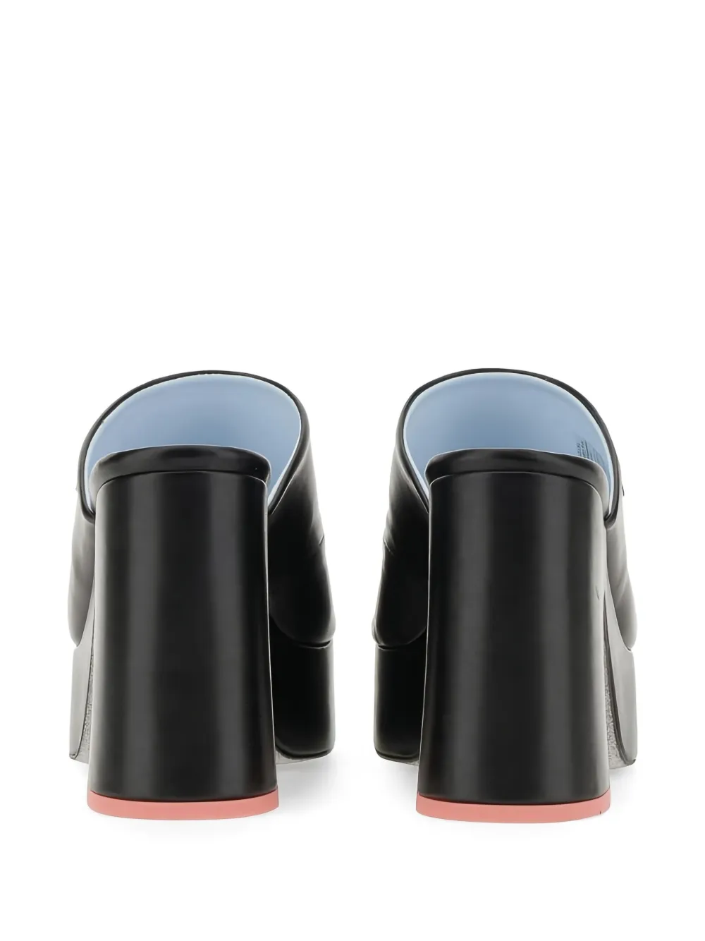 Chiara Ferragni 85mm Eyelike platform block-heel sandals Black