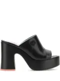 Chiara Ferragni 85mm Eyelike platform block-heel sandals - Black