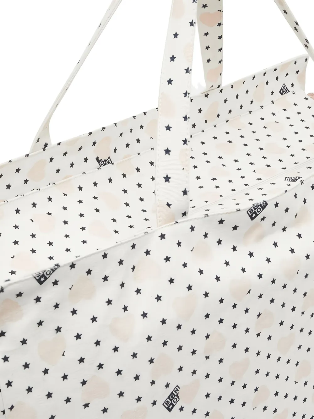  Bonton Couverture à Motif D'étoiles - Blanc 