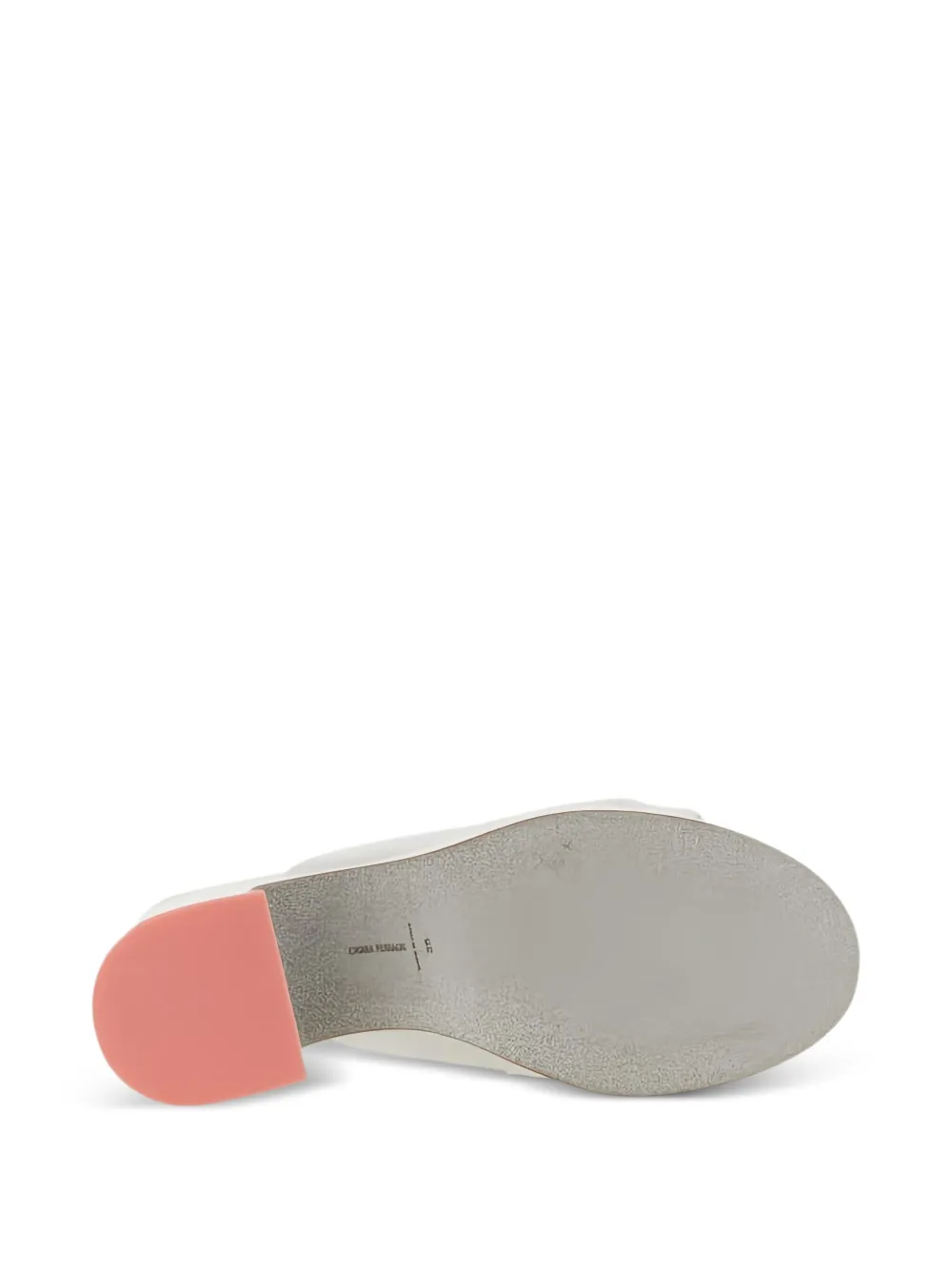 Chiara Ferragni 85mm platform eyelike-embellished pumps Wit