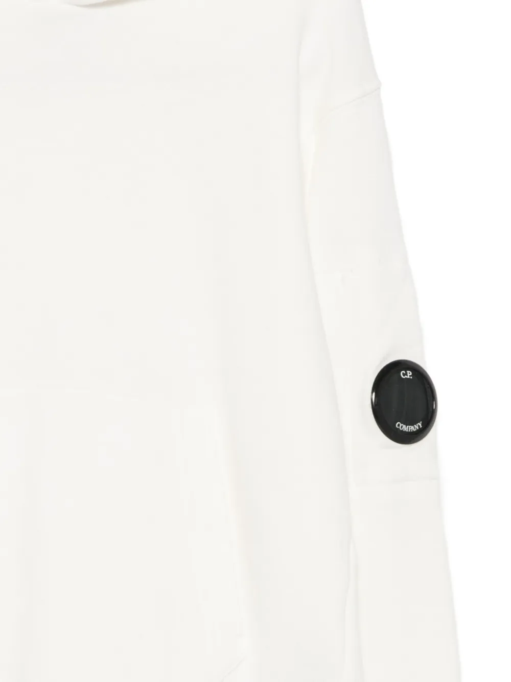 C.P. Company Kids Hoodie met lensdetail Wit