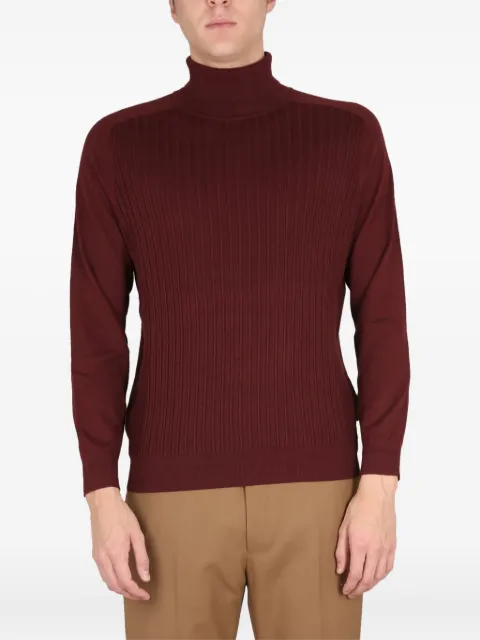 BOSS ribbed turtleneck sweater