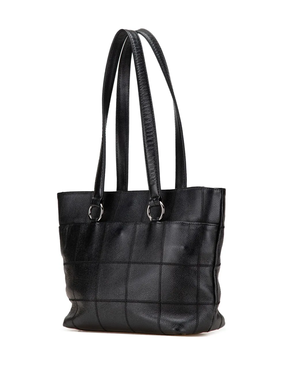 Pre-owned Chanel 2005-2006 Caviar Choco Bar Tote Bag
