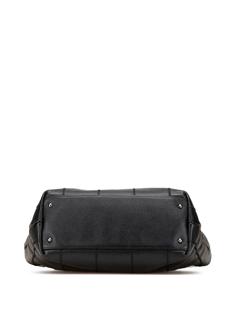 Pre-owned Chanel 2005-2006 Caviar Choco Bar Tote Bag