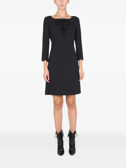 Boutique Moschino Cady appliqué mini dress